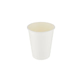 White Single Wall Paper Cups